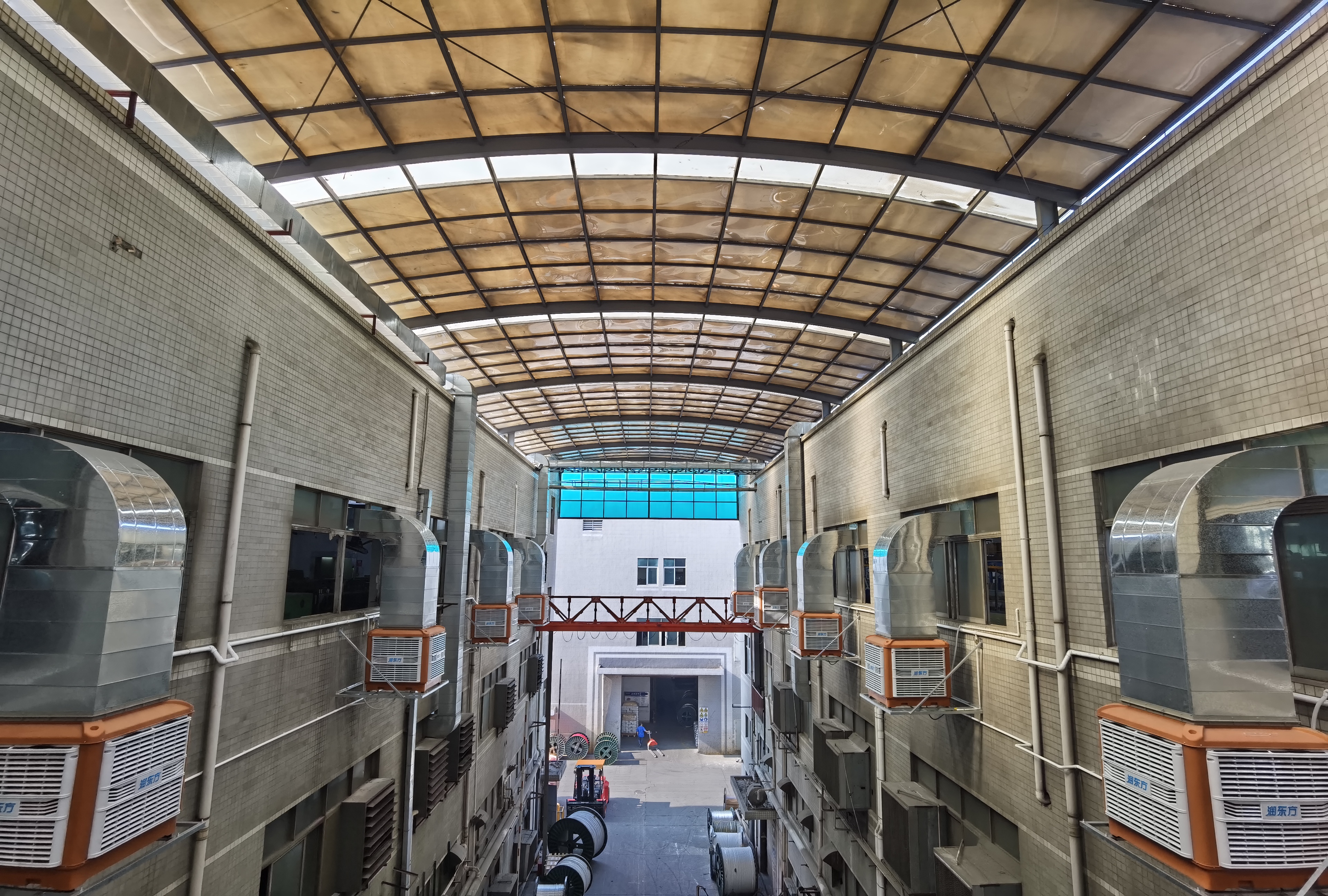 4S店通風降溫解決方案