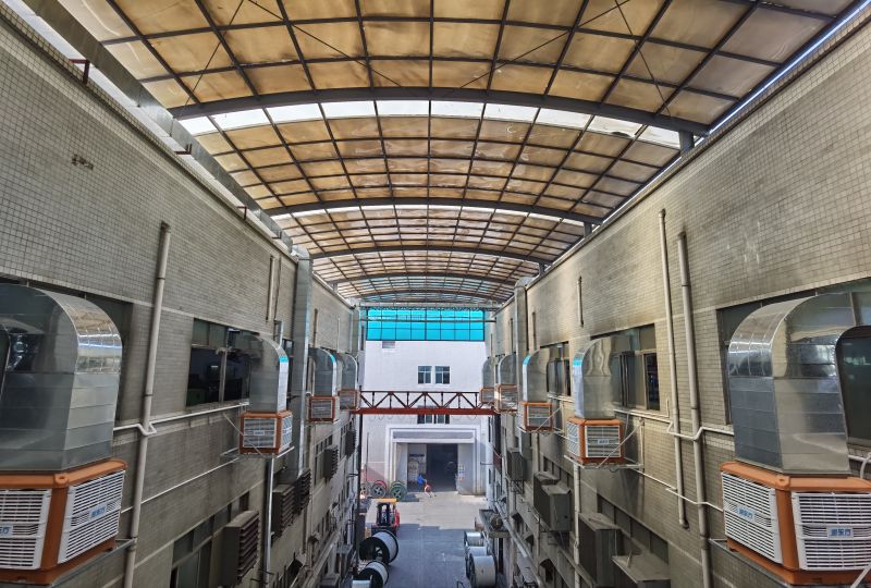 4S店通風降溫解決方案